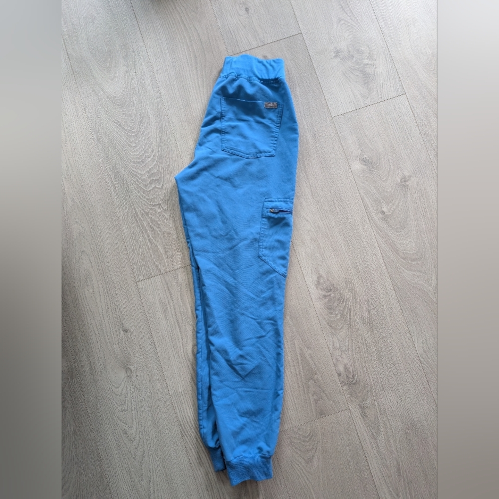 Figs  Cargo Pants in Sky Blue